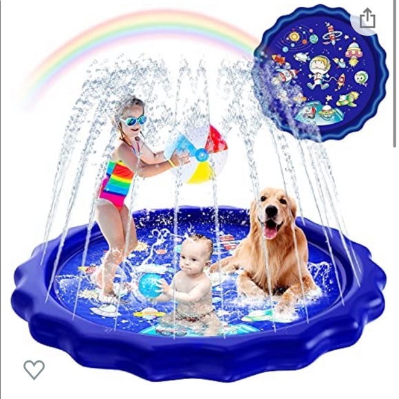 Other - Splash Pad Sprinkler for Kids 68'' Baby Pool Toy